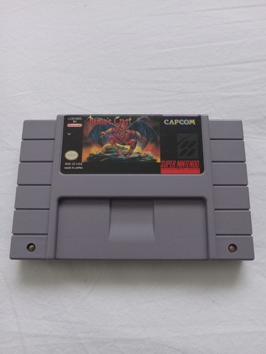 Demon crest snes super - demon's,