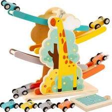 Autorennbahn Holz Kugelbahn