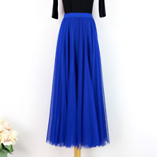 Damen Lang Tüllrock Hohe