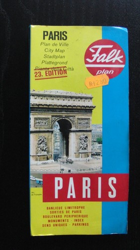 Paris falkplan stadtplan - paris,,
