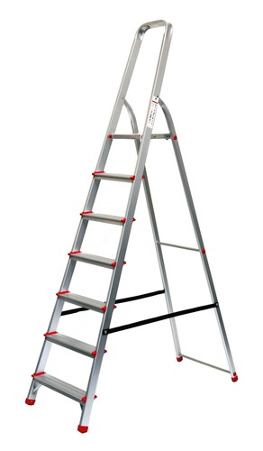 Stehleiter aluminium stufen - stehleiter, 7