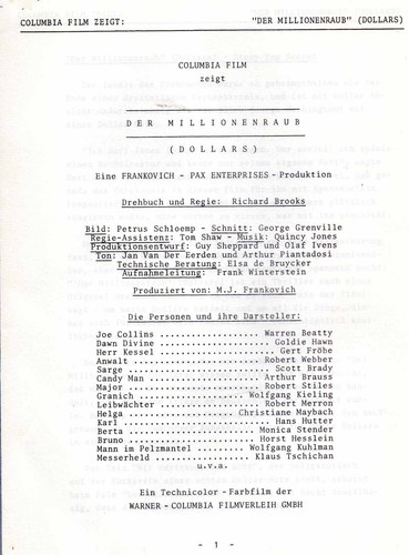 Der millionenraub warren - millionenraub,