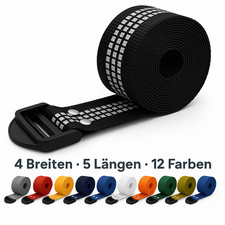 Spanngurt 20/25/30/40 mm – 1–5 m – 12 Farben – Koffergurt Gurtband