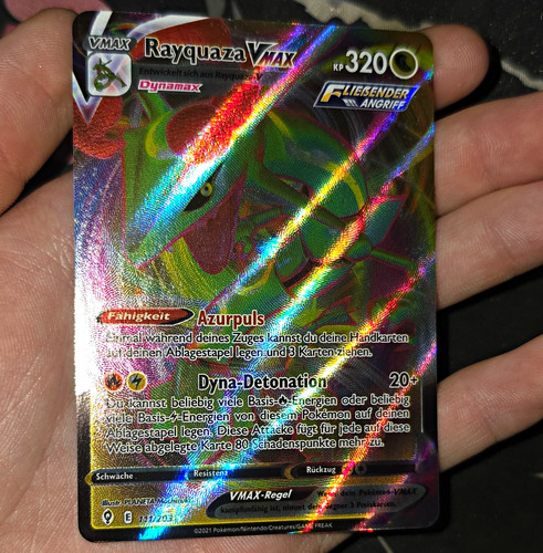Pokémon rayquaza vmax - pokémon,