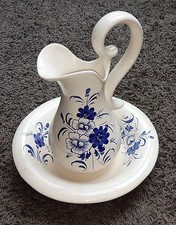 Antike ★ Waschkrug Waschschale Waschgarnitur StreuBlume Waschschüssel Wasserkrug