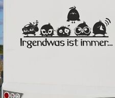 Wohnmobil Aufkleber Auto WOMO