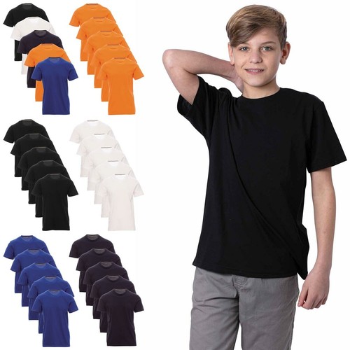 Jungen 5er pack basic - 5er, t-shirt
