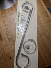 Himmelbett-Set  chrom Baldachin Himmelbettstange Betthimmel Stange