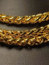 Unisex Halskette in Gold sehr auffällig ideal für Rapper , Hip Hop und DJs