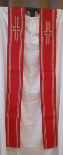 Priesterstola messgewand rot - messgewand,