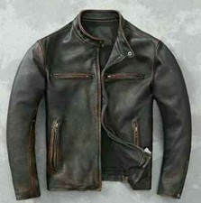 Herren Motorrad Biker Vintage