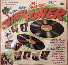 SUPER POWER Hit-Sensation ARIOLA RECORDS 12“ 12 Inch Doppel-Vinyl LP Maxi Sammle