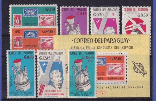 Paraguay 1966 raumfahrt - paraguay,