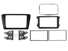 Einbaurahmen Doppel DIN Autoradio für Skoda Octavia III 3 5E 2013-2020