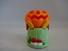 Halloween Deko / Sammelfigur / Lachender Kürbis  - 35 mm groß