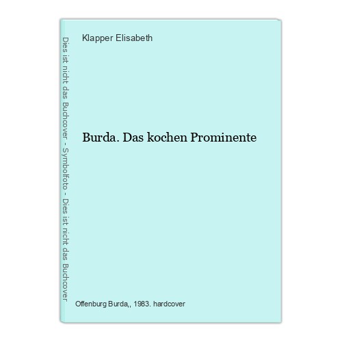 Burda das kochen prominente - kochen,