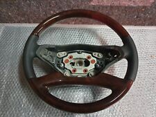Mercedes Benz S-Klasse W221 Leder Holz Lenkrad A2219063800 A2214609203 9E38 DE ✓