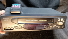 SHARP VIDEO CASSETTE RECORDER
