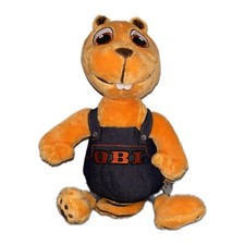 OBI Stofftier Jeans Hörnchen