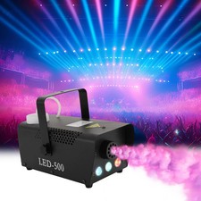 LED Nebelmaschine mit Fernbedienung & Farbwechsel inkl. Flüssigkeit Nebelfluid