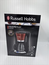 Russell Hobbs Kaffeemaschine Colours Plus+ Flame Red ROT, NEU in OVP, Filter