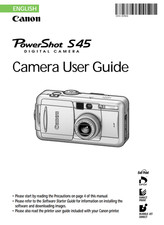 Canon POWERSHOT S45 Digital
