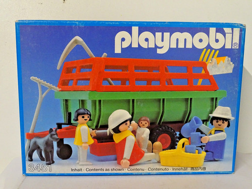 Playmobil 3451 heuwagen - 3451,