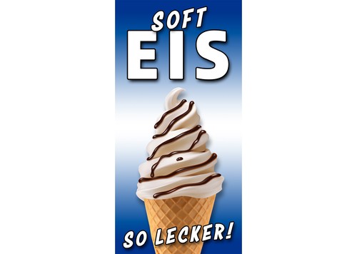 Aufkleber softeis lecker - aufkleber, so
