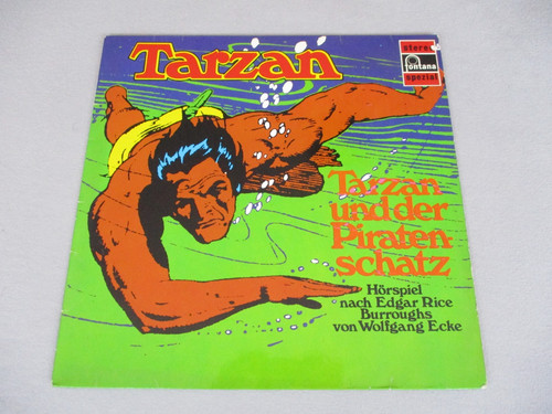 Tarzan und der - lp,