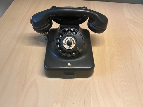 Rft w38 telefon bakelit ddr - telefon,