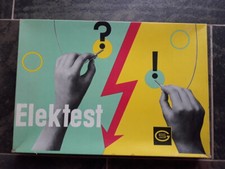 Elektest elektrisches Spiel DDR Gesellschaftsspiel Spielzeug DDR Wissens-Spiel