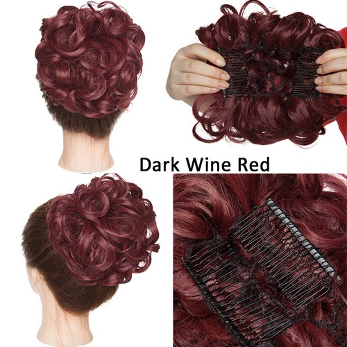 Groß dick haarteil haarknoten - groß,