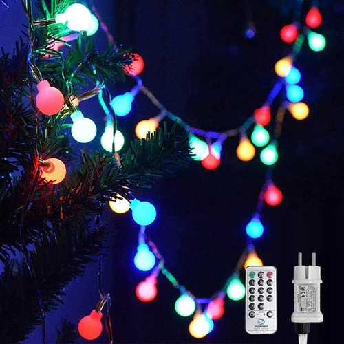 Lichterkette bunt 10m 100 leds - 10m,