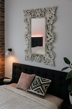 Rechteckiger Spiegel aus