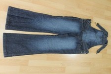 H&M Mama Latzhose Jeans Hose S blau Sehr gut #L3393