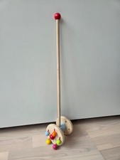 Schmidt Spiele - Selecta - Roller, Holzspielzeug Schiebefigur