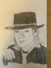 Portrait Zeichnung Nach Foto