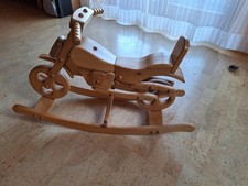 Schaukelmotorrad Holz