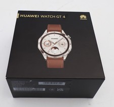 HUAWEI Watch GT 4 46mm Smartwatch Oktagon Design Braun