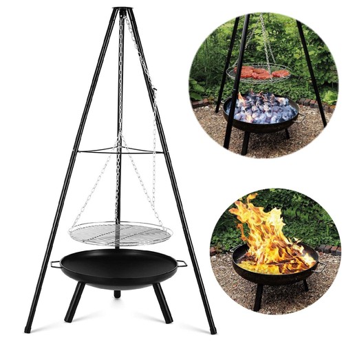 Dreibein schwenkgrill mit - dreibein,