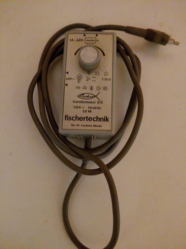 Fischertechnik trafo 812 - fischertechnik,
