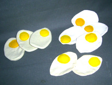 Spiegelei selbstgemacht für Kaufladen Kinderküche - kein OBST GEMÜSE Küche