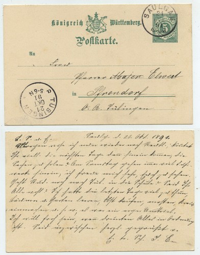 68301 ganzsache 34 - -,