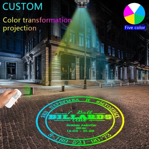 Drehbarer werbe gobo projektor - werbe,