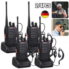 2/4x Baofeng Walkie Talkie