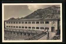 Ansichtskarte Oberstdorf, Bergunterkunft Haus Höfatsblick 