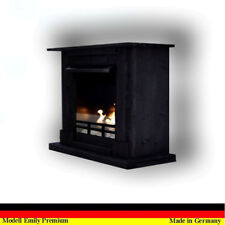 Gel und Ethanolkamin Camino Kamin Fireplace Cheminee Emily Deluxe Royal Schwarz