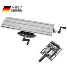 WABECO Koordinatentisch K600 mit Maschinenschraubstock Kreuztisch Bohrtisch