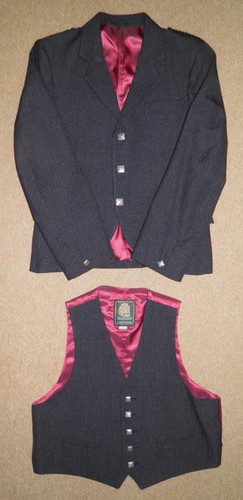 Vintage herren dunkelgrau the - herren,