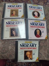 Wolfgang Amadeus Mozart "Meisterwerke" 5 CD-Box-Set